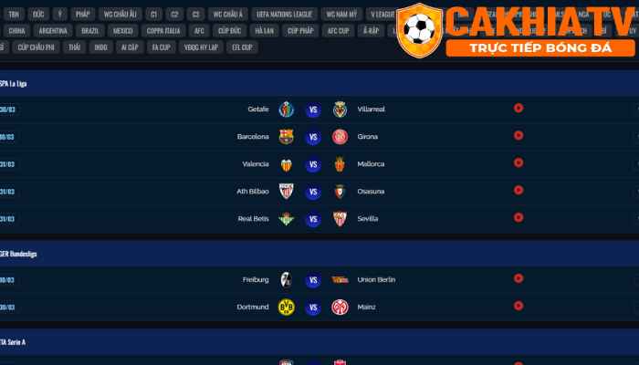 Đặc điểm nổi bật của CakhiaTV