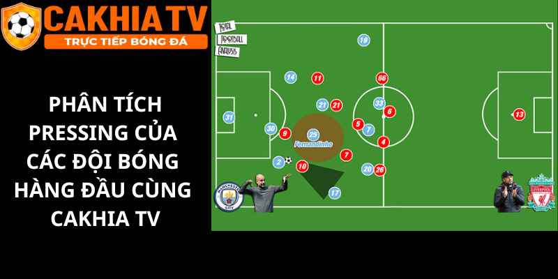 Phân Tích Pressing Của Các Đội Bóng Hàng Đầu Cùng Cakhia TV