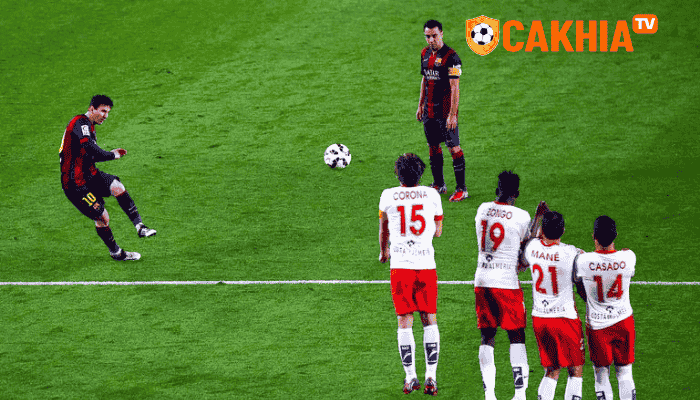 Free Kick trong bóng đá hiện đại